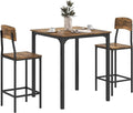 HOMCOM 3-Piece Counter Height Bar Table by HOMCOM