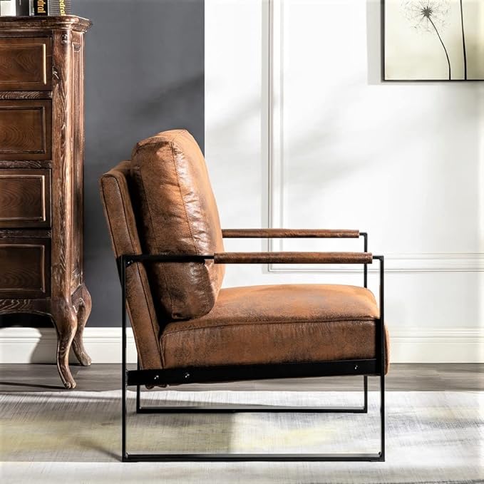 Container Furniture Classic Mid Century Modern Accent Chair - Image 7