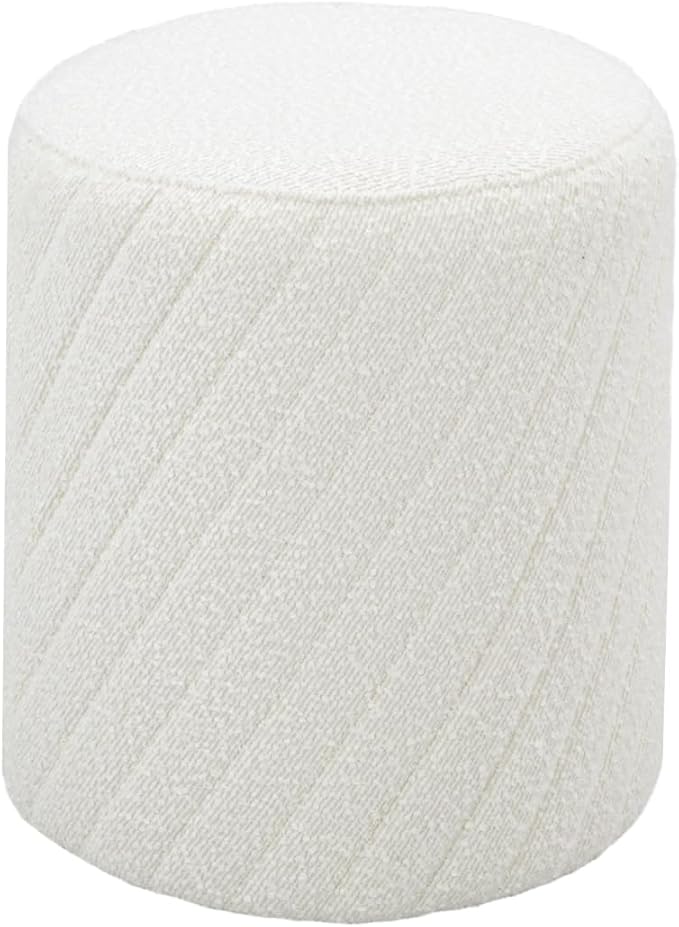Get Set Style Modern Round Ottoman by GetSetStyleFurniture