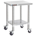 DuraSteel 30x18 NSF Stainless Steel Cart Work Table by DuraSteel