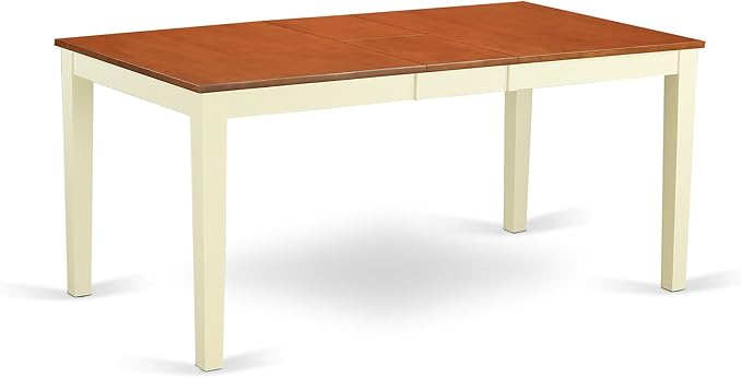 East West Furniture NIQU5-WHI-W 5 Piece Dining Set Includes a Rectangle Dining - Image 5