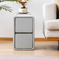 Narrow Nightstand, Solid Wood Night Stand by SOBIBO