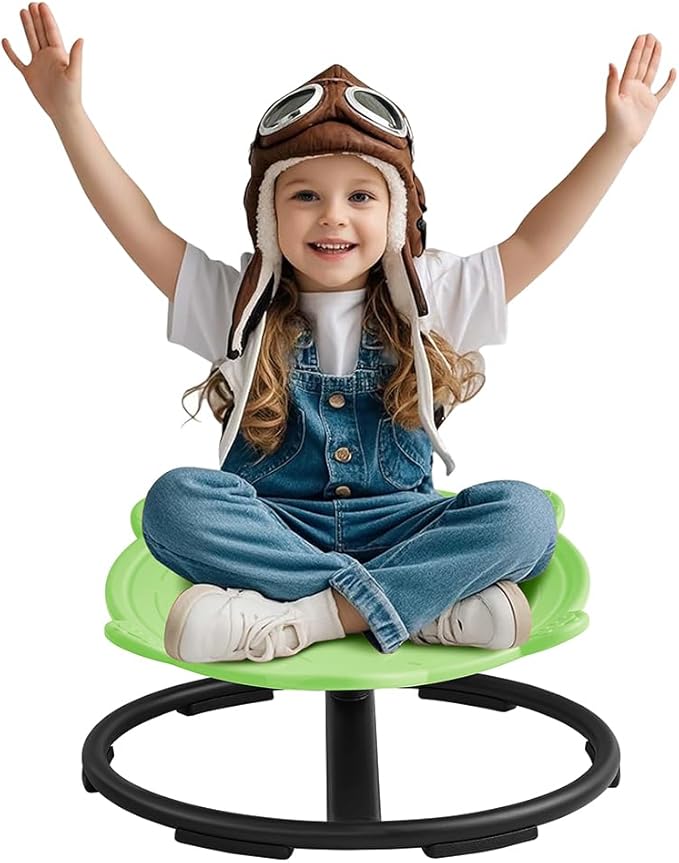 Swivel Chair for Kids, 360° Spinning Seat, Toddler Sit and Spin Wobble Chair by Unknown
