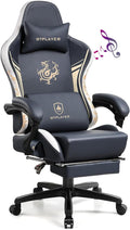 GTPLAYER Gaming Chair with Bluetooth Speakers and Footrest, Dragon Series Video by GtracingDirect