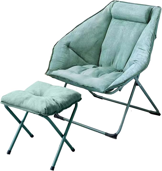 Hexagon Foldable Living Room Chair, Saucer Chair by Unknown