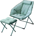 Hexagon Foldable Living Room Chair, Saucer Chair by Unknown