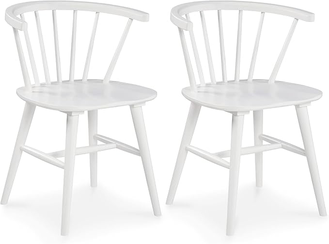 Signature Design by Ashley Grannen Modern 18" Spindle Back Dining Chair by SignatureDesignbyAshley