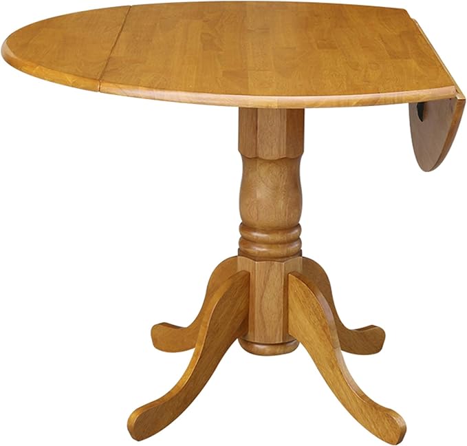 IC International Concepts, Solid Real Wood, Sturdy Parawood, Dimensions 42"D x - Image 5