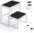 2 Step Stools for Adults Kids, Anti-Slip Sturdy Wooden Foot Stools by iTsst-ForAnyLifestyle
