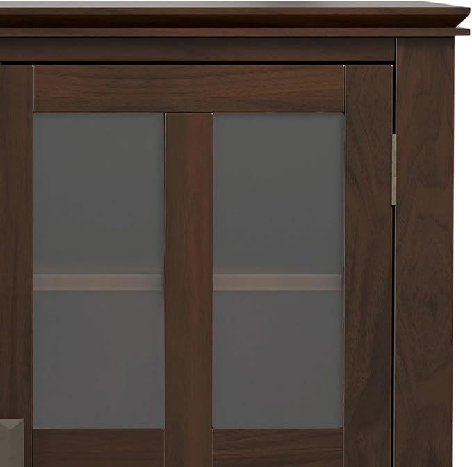 SIMPLIHOME Artisan SOLID WOOD 53 inch Wide Transitional TV Media Stand in - Image 9
