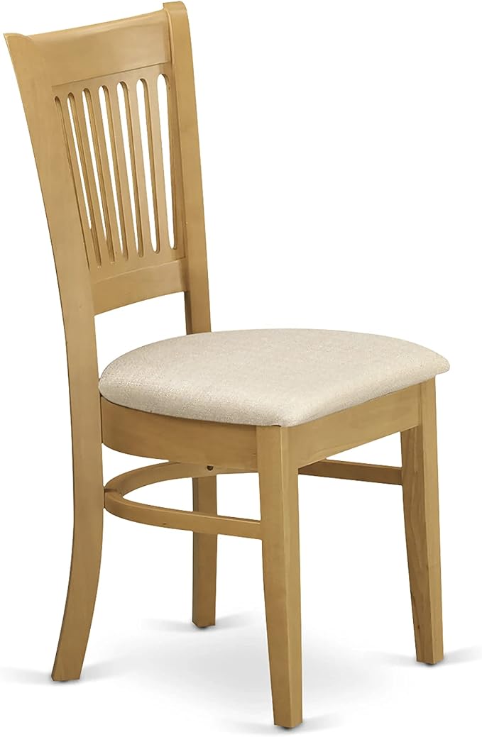 East West Furniture NDVA3-OAK-C 3 Piece Dining Room Furniture Set Contains a - Image 10