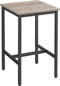 VASAGLE Bar Table, Small Kitchen Dining Table, High Top Pub Table, Height by VASAGLEbySONGMICSHOME