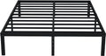 EMODA 14 Inch California King Bed Frames Heavy Duty Metal Cal King Platform by EMODA