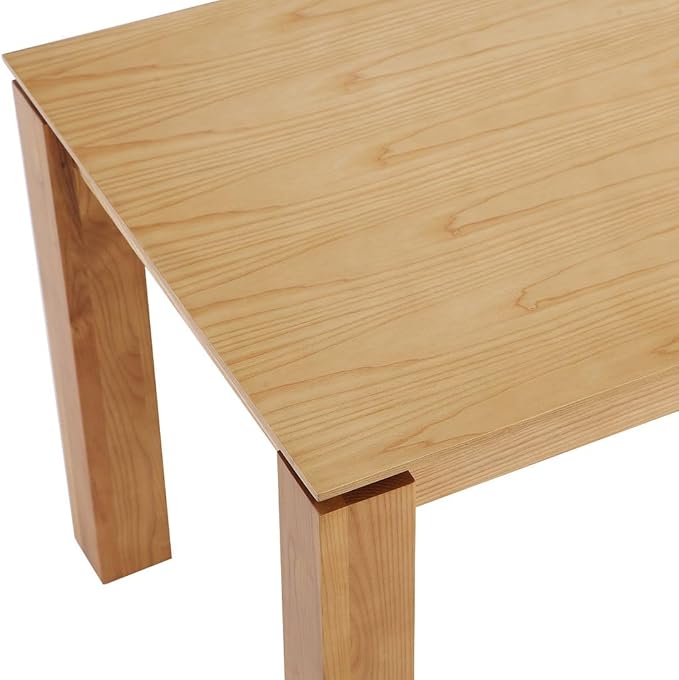 Manhattan Comfort Rockaway 70.86" Modern Solid Wood Dining Table - Image 5