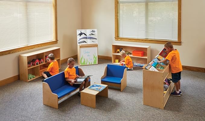 Young Time Jonti-Craft 7143YT Low Single Storage Shelves - Image 2