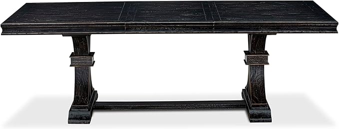 LECY9-SBB-33 9-Piece Modern Dining Table Set Consists of a Dining Table and 8 - Image 6