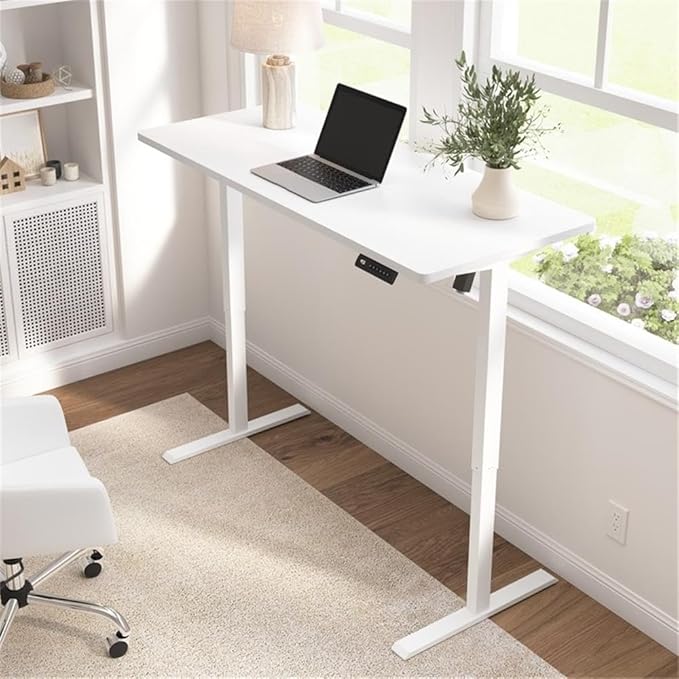 Bush Furniture Energize 55W x 24D Electric Height Adjustable Standing Desk in - Image 2