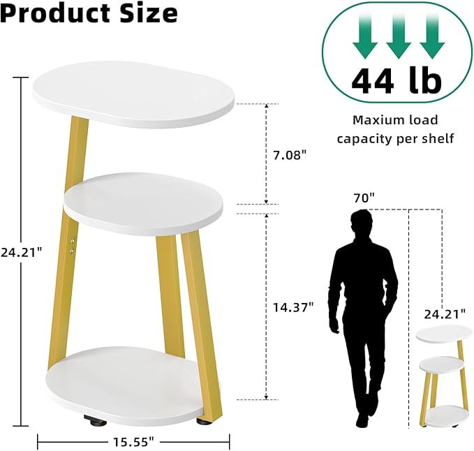 Side Table, Small End Table - Image 2