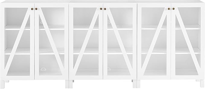 Crosley Furniture Cassai 3-Piece Entertainment Center TV Stand, Media Console - Image 4