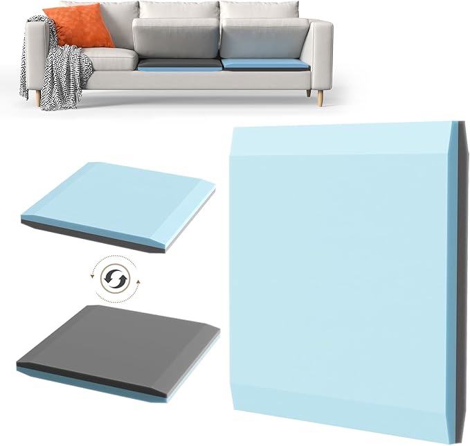 Couch Cushion Support for Sagging Cushions 20''x20'', Two in One Sofa Cushion by Unknown