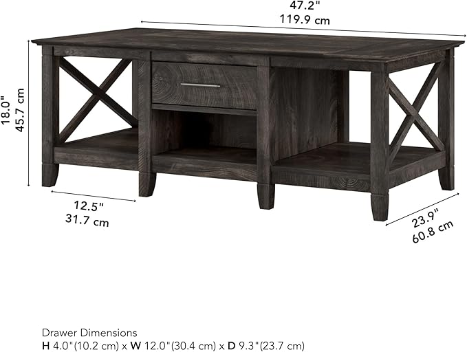 Bush Furniture Key West Coffee Table - Image 3