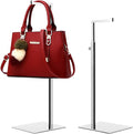 2 Pack Handbag Display Stands, Adjustable Height Stainless Steel Hanger Rack by KKAIDIYIN
