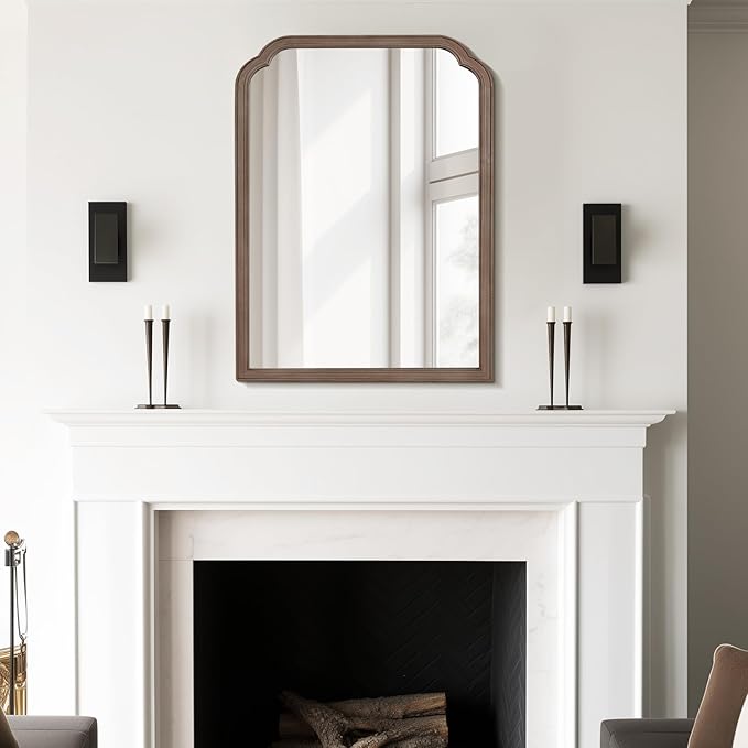 WallBeyond 30" x 40" Wood Bathroom Mirror - Image 4