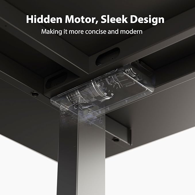 Agilestic Triple Motors 73" x 60" L Shaped Standing Desk, Electric Standing - Image 7