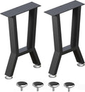 Bench Legs, Coffee Table Legs 15-Inch, Iron Desk Legs by YCCO
