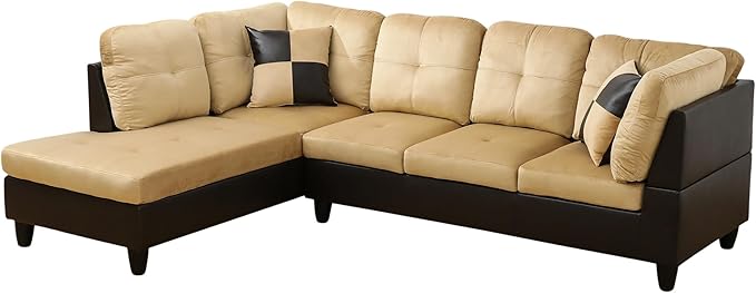 NicBex Sectional Couch 3 Pieces Sofa Set - Image 5