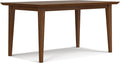 SIMPLIHOME Colby Dining Table, Solid Wood Walnut Veneer in Walnut, 60 x 36 by SimpliHome