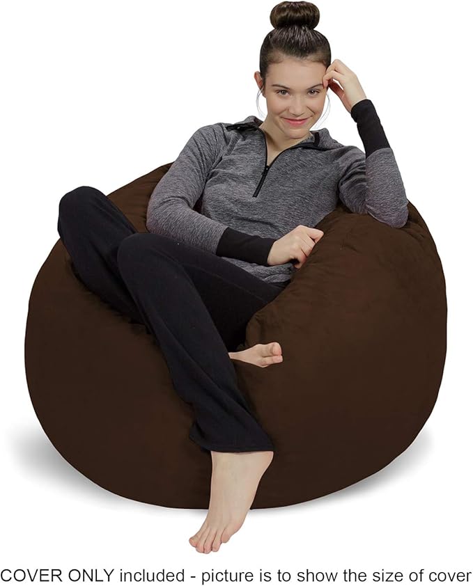 Sofa Sack Bean Bag Chair Cover Only, - Image 2