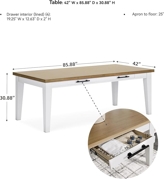 Signature Design by Ashley Ashbryn Casual Dining Table - Image 3