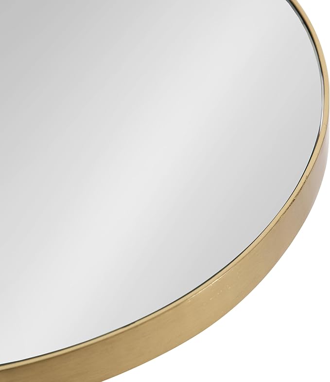 Kate and Laurel Tira Elegant Round Mirrored Side Table, Modern Glam Circle End - Image 7