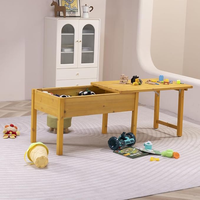 BIRASIL Wooden Kids Sensory Tables - Image 7