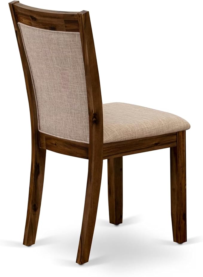 I7MZ5-50N-04 5-Pc Dining Room Set Includes a Pedestal Round Table and 4 Light - Image 13
