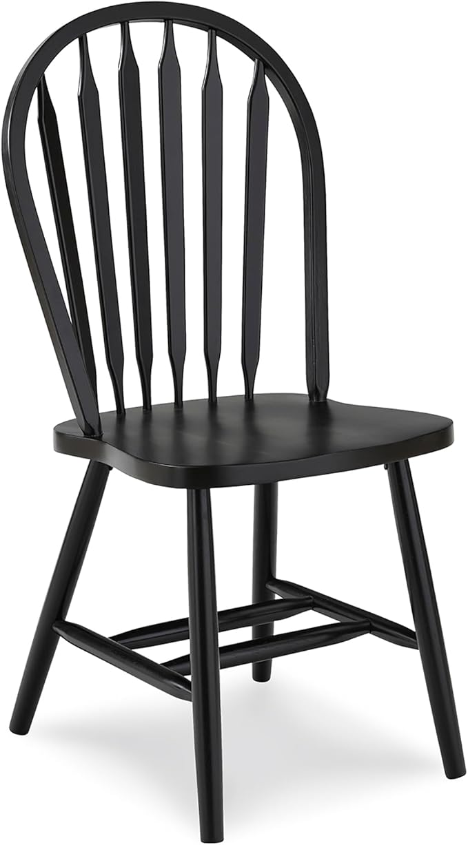 IC International Concepts Solid Wood Windsor ArrowBack Dining Chair by InternationalConcepts