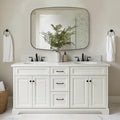 ANDY STAR Oval Mirrors for Bathroom, 30x48’’ Black Oval Mirror for Bathroom by ANDYSTAR
