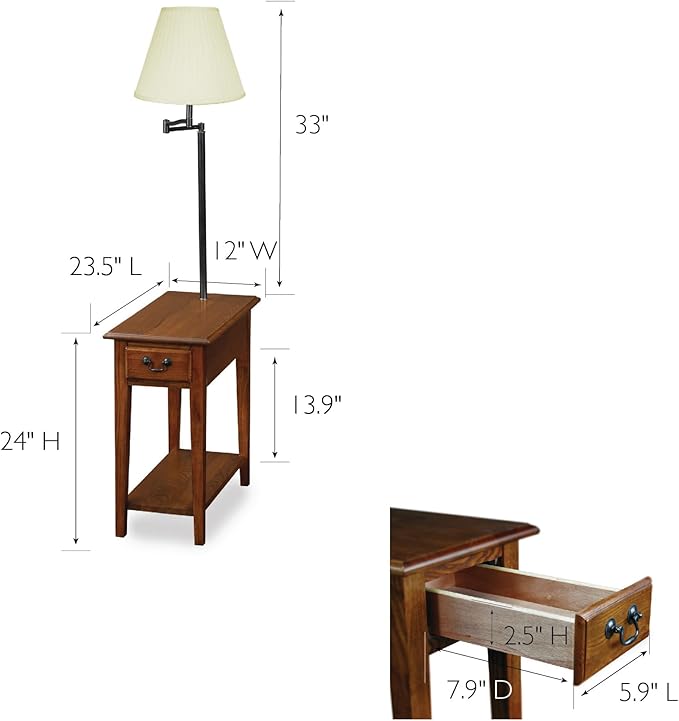 Haven Ridge Solid Wood Side Table - Image 3