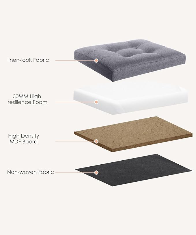 Ottoman Storage Ottoman Foot Rest Stool Foldable Bench - Image 7