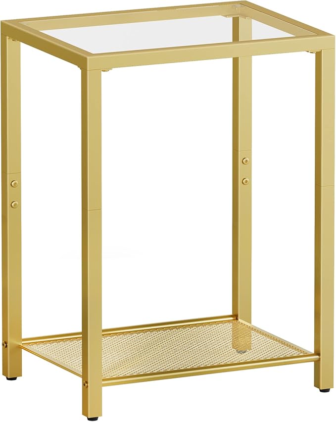 HOOBRO Side Table, 2-Tier End Table, Nightstand by HOOBRO