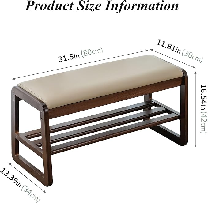 Shoe Bench, Entryway Bench - Image 2