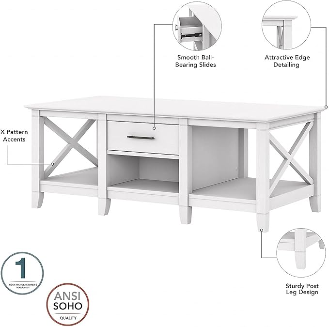 Bush Furniture Coffee Table - Image 4