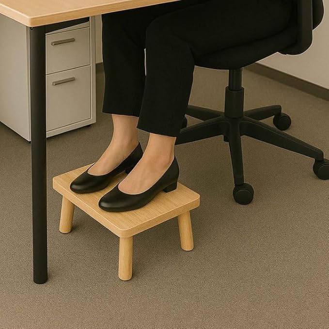Wooden Step Stool for Adults, One Step Stool - Image 6