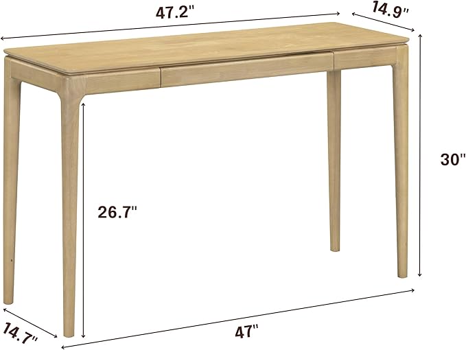 NTC Mingle Console 47 Inch Modern Design, Rectangular Dinner Table - Image 2