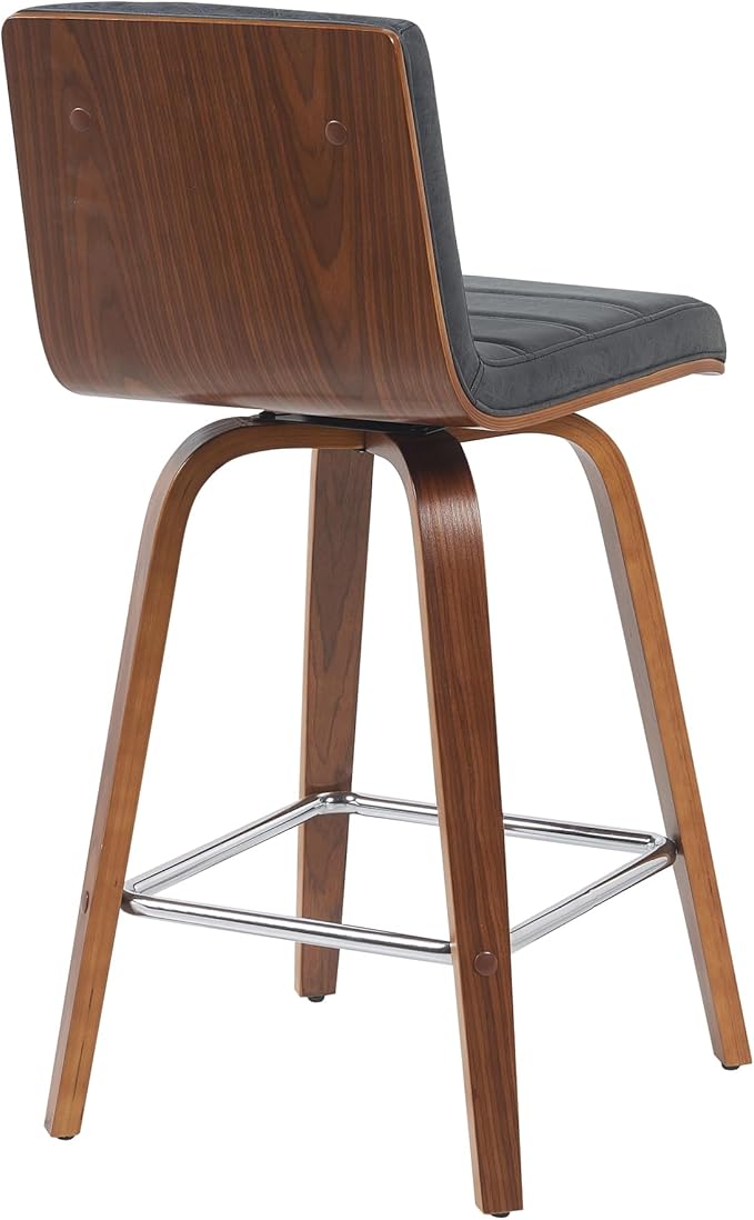 Vienna Modern Counter Height Swivel Bar Stool - Image 4
