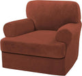 H.VERSAILTEX Sofa Cover 2 Piece T Cushion Armchair Slipcovers Thick Velvet by HVERSAILTEX