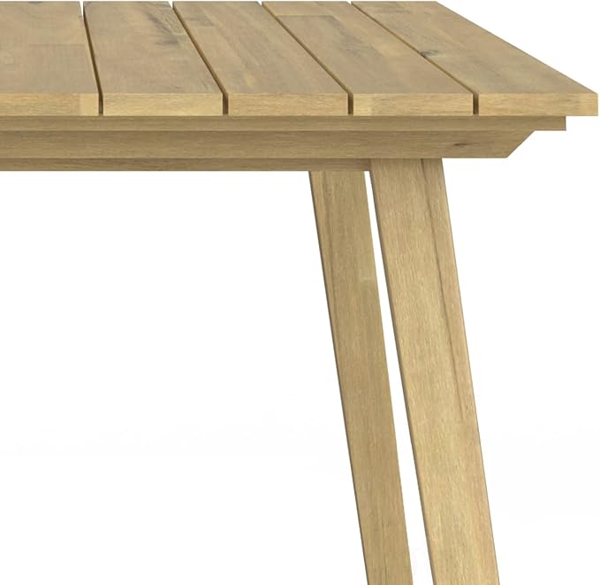 SIMPLIHOME Kona SOLID ACACIA WOOD 65 inch Wide Rectangle Contemporary Outdoor - Image 12