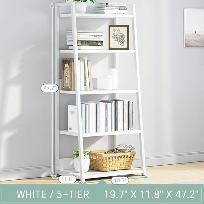 IOTXY 5 Tier Open Bookshelf - Image 2