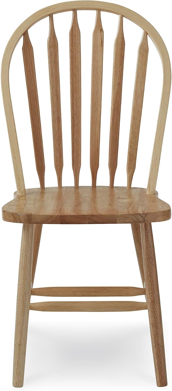 International Concepts Solid Wood Windsor ArrowBack Dining Chair - Image 6